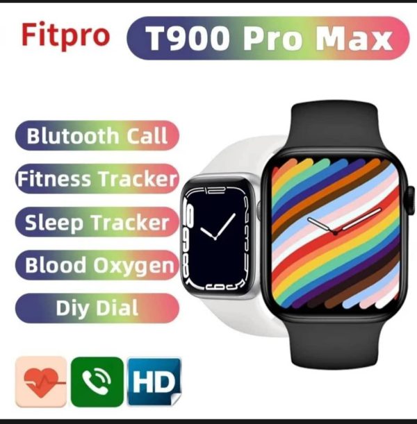 Stylish Smart Watch Colours Red Black Blue - Image 4