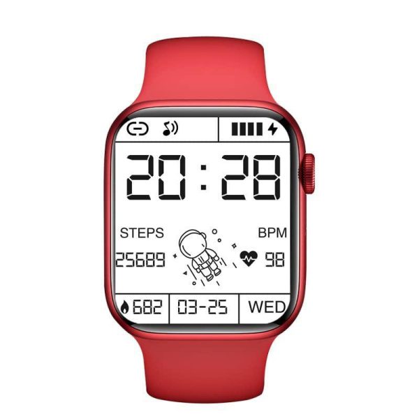 Stylish Smart Watch Colours Red Black Blue - Image 6