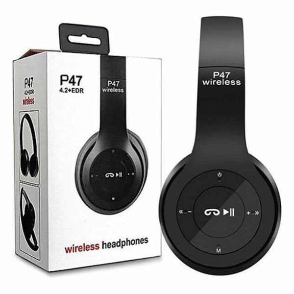 Stereo Black Colour Head Phones - Image 4
