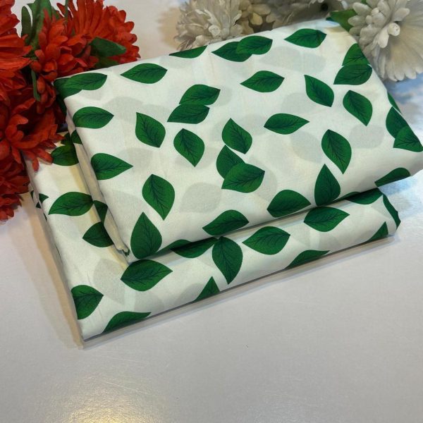 2 Pcs Women's Unstitched Printed Suit